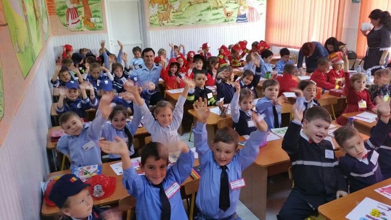 Câştigătorii concursului „Micii Pompieri” - FOTO