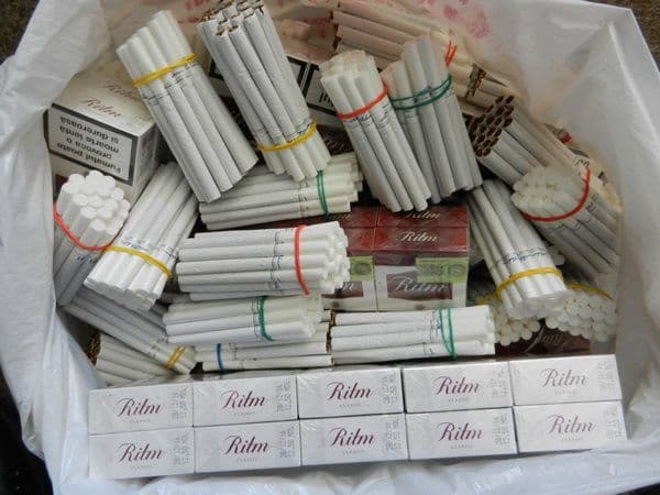 Țigări confiscate în urma unor acțiuni ale jandarmilor botoșăneni