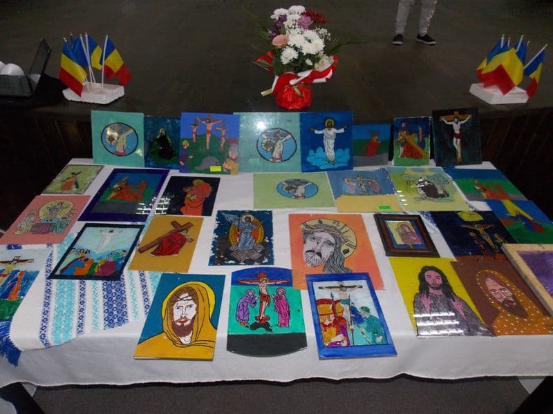 IBĂNEȘTI: Câștigătorii concursului de pictură pe sticlă „Iisus, Lumina Lumii”, ediția a XII-a