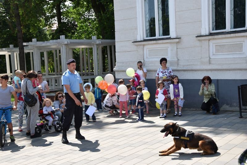 Jandarmii însoţiţi de Pih și Micag în misiune specială la Dorohoi - FOTO