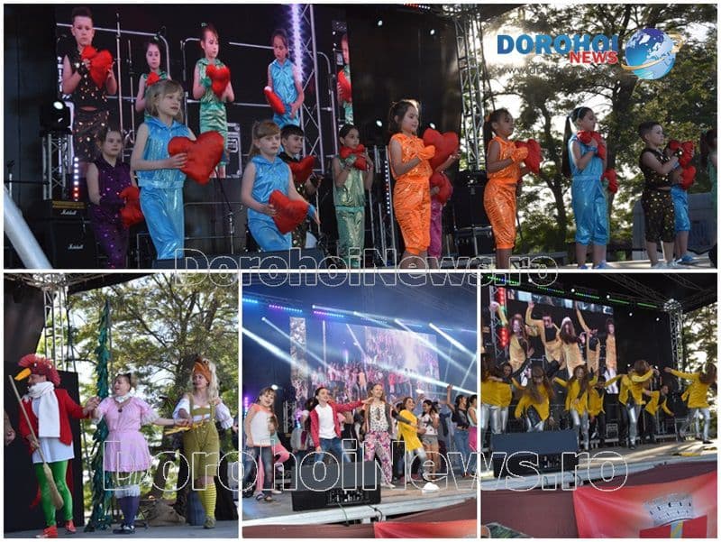 Copiii talentați au „defilat” și în ultima zi de spectacol la Zilele Copilului Dorohoi 2017 – FOTO