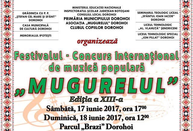 Festivalul Internațional „Mugurelul” debutează astăzi la Dorohoi! Vezi programul din prima zi! - FOTO