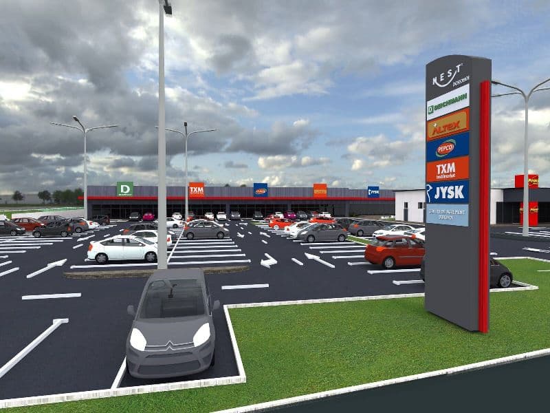 Nou în Dorohoi - RC Europe deschide NEST primul parc de retail în Dorohoi - FOTO