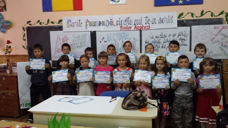 „Lecturile copilăriei” – 2017 – Proiect educativ de vacanță pentru elevii Școlii Gimnaziale „Mihail Sadoveanu” Dumbrăvița - FOTO