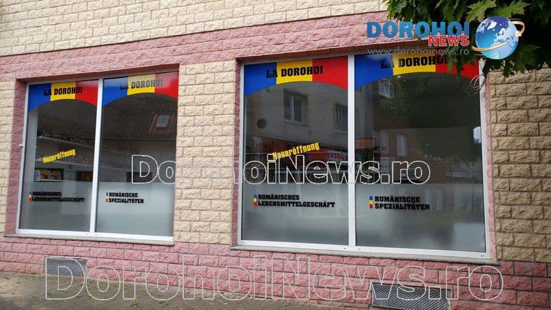 Povestea de succes a unor tineri din Dorohoi! Magazin cu produse românești deschis în Germania - FOTO