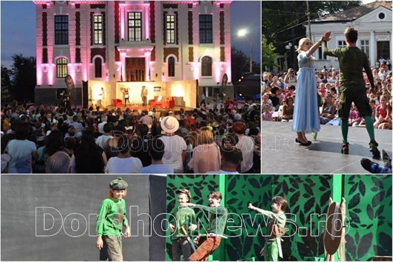 Zeci de dorohoieni au savurat spectacolele de succes „Peter Pan” și „Atenție, aterizăm!” - FOTO