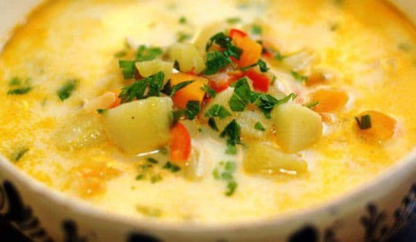 Ciorbă de legume cu orez