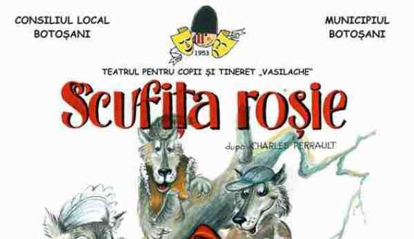 Scufița Roșie în premieră la Teatrul Vasilache