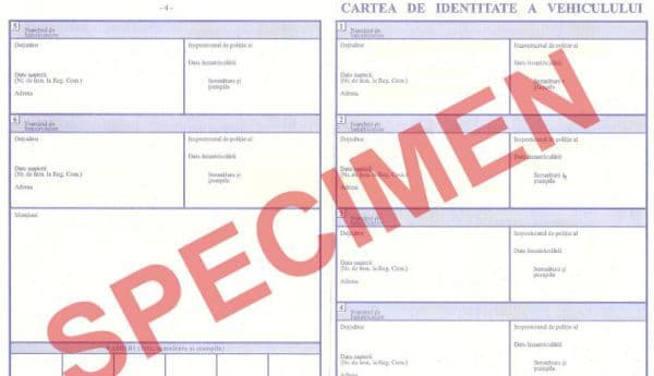 Şoferii pot obţine mai uşor duplicatul cărţii de identitate a maşinii