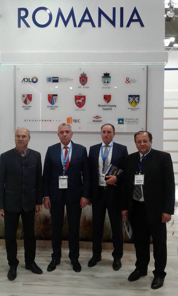 Județul Botoșani promovat la Târgul Internațional de Investiții și Proiecte Imobiliare Expo-Real din Munchen - FOTO