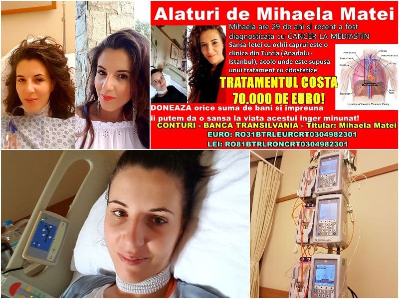 ANUNŢ UMANITAR – Ajutaţi-o pe Mihaela - FOTO