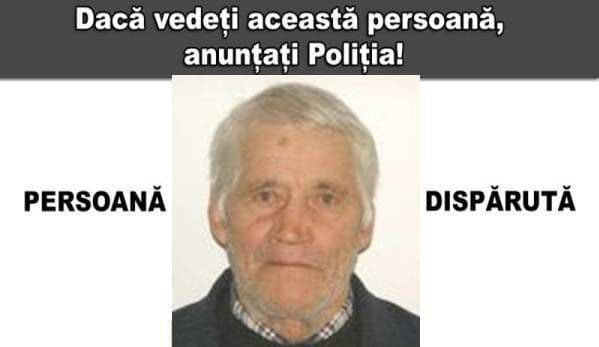 Persoană dispărută: Poliția caută un bărbat care a plecat să culeagă lemne dar nu s-a mai întors