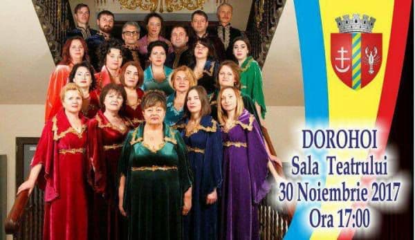 Concert aniversar! Corul George Enescu din Dorohoi și invitații săi... speciali