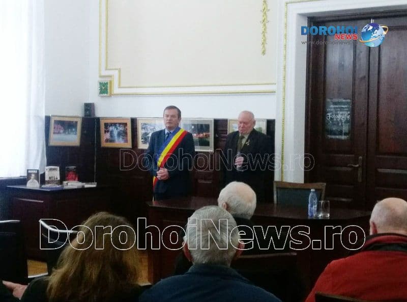 Semnificația zilei de 1 Decembrie! Conferință susținută la Primăria municipiului Dorohoi - FOTO