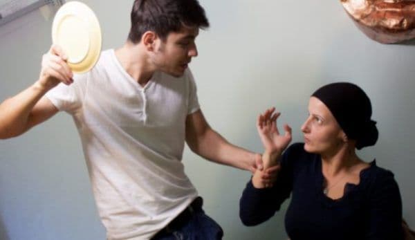 Violenţă în familie constatată de jandarmi
