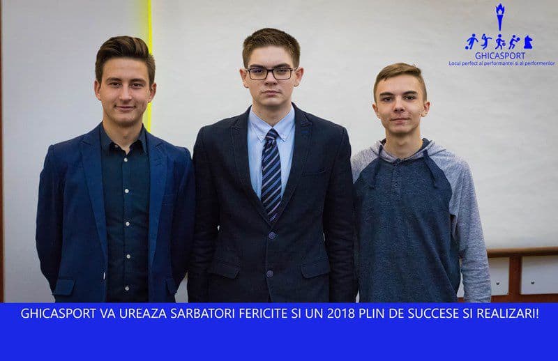 Asociația Ghicasport urează tuturor colaboratorilor și sportivilor Sărbători Fericite!