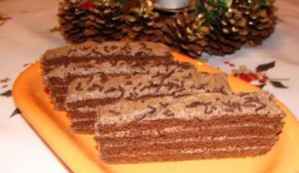 Prăjitură crem-caffe