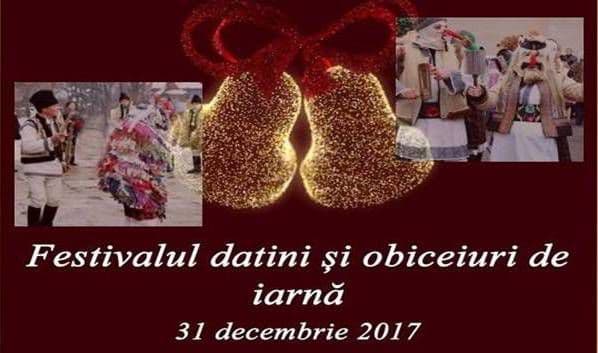Festivalul de datini și obiceiuri de iarnă Dorohoi 2017: Vezi programul din 31 decembrie!