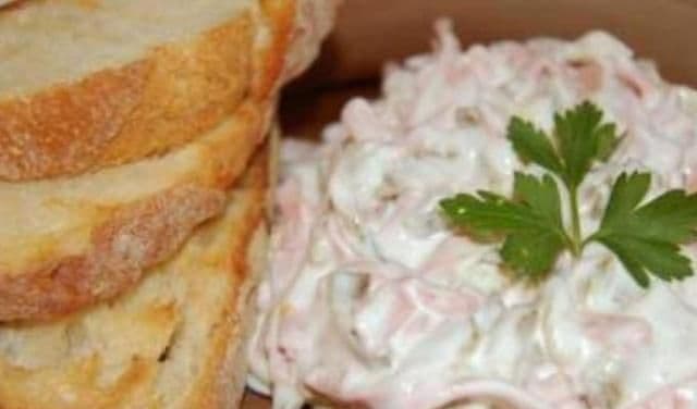 Salată de conopidă cu maioneză