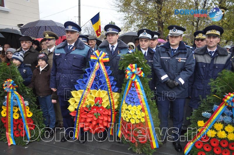 Depunere de coroane la Dorohoi_07