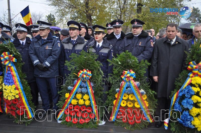 Depunere de coroane la Dorohoi_08