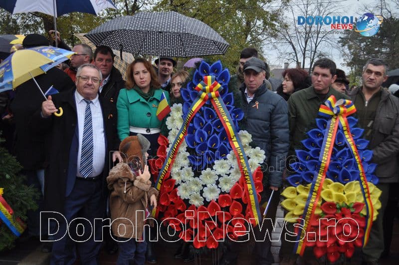 Depunere de coroane la Dorohoi_10