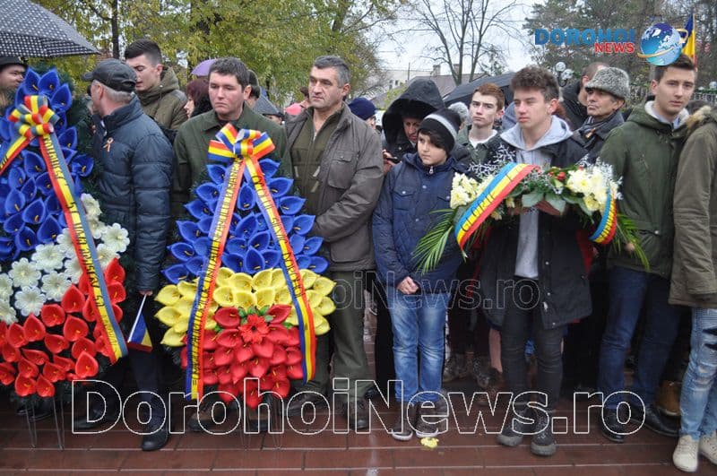 Depunere de coroane la Dorohoi_11