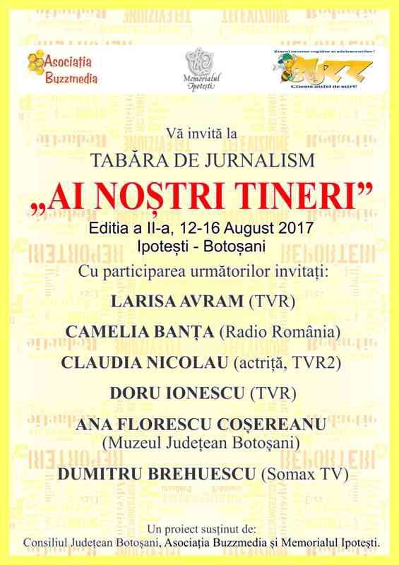 afis tabara de jurnalism