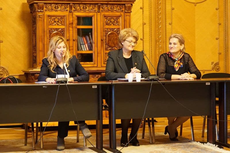 elevi din Dorohoi la Parlament 06