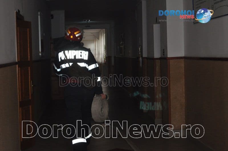 Simulare de incendiu la Scoala 8_12