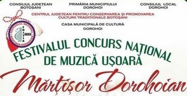 Festivalul „Mărțișor Dorohoian” 2018. Vezi cine cântă în recital!