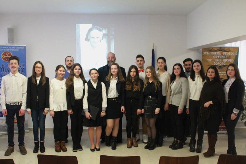 Grigore Vieru - omul și poetul, omagiat la Seminarul Teologic Dorohoi - FOTO