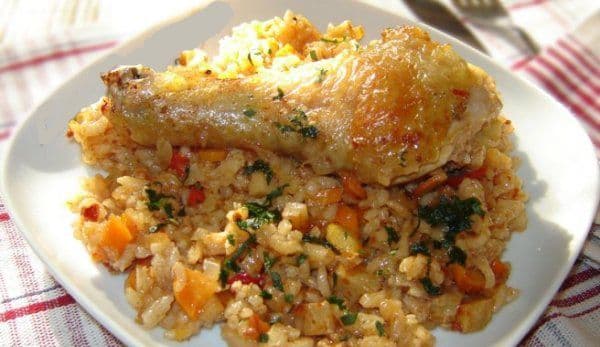 Pilaf cu pui