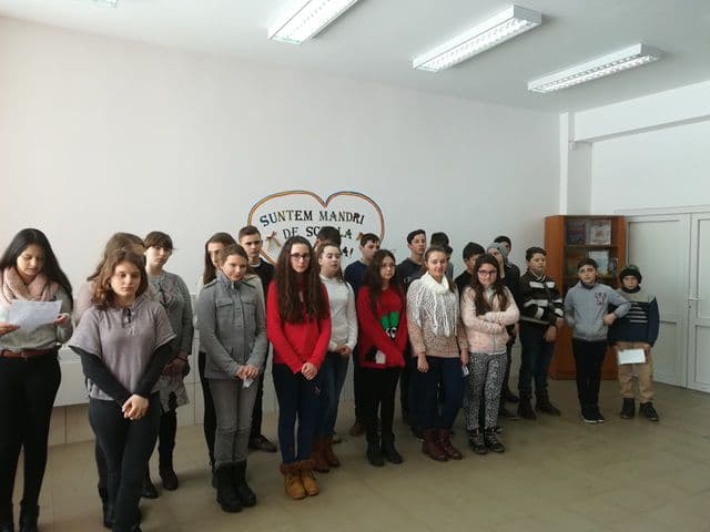 Activitate dedicată poetului Grigore Vieru la Școala Profesională „Sfântul Apostol Andrei” Smîrdan - FOTO