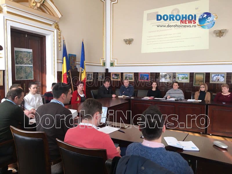 Lansare de proiect la Primăria Dorohoi! Program integrat de măsuri de intervenție - FOTO