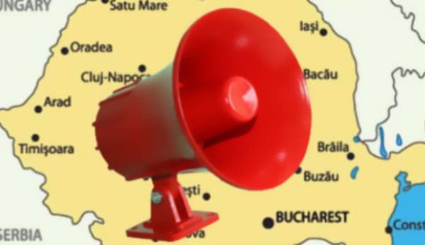 Sirenele de alarmare publică vor suna, din nou, miercuri