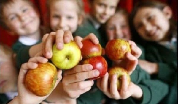 Elevii vor primi la şcoală fructe şi legume proaspete. Iohannis a promulgat legea