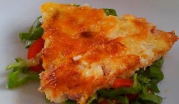 Frittata cu bacon și cașcaval