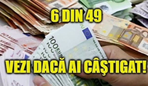 Vezi care sunt numerele norocoase la tragerea Loto 6 din 49 din 11 martie