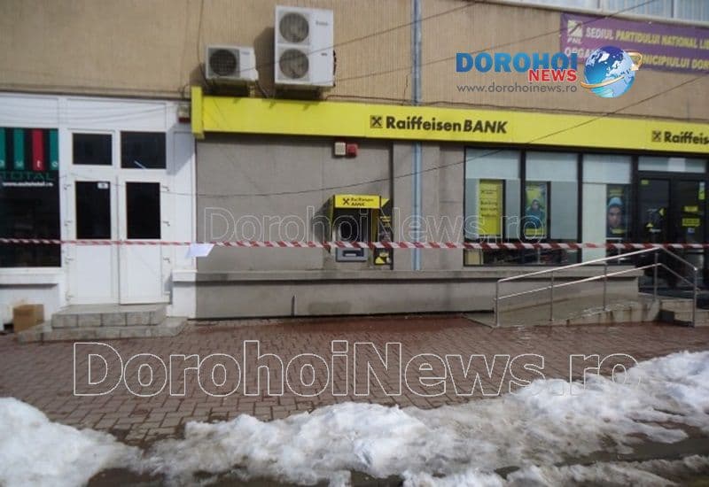 Intervenție a pompierilor dorohoieni pentru degajarea țurțurilor