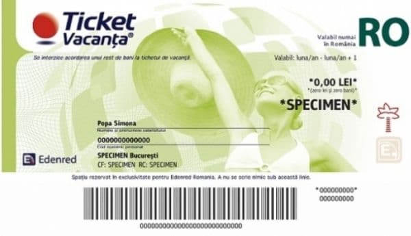 Angajaţii din învăţământ vor primi vouchere de vacanţă
