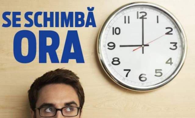 Atenție! În această noapte se schimbă ora în România