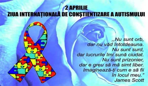 Marș organizat la Dorohoi de Ziua Internațională a Autismului