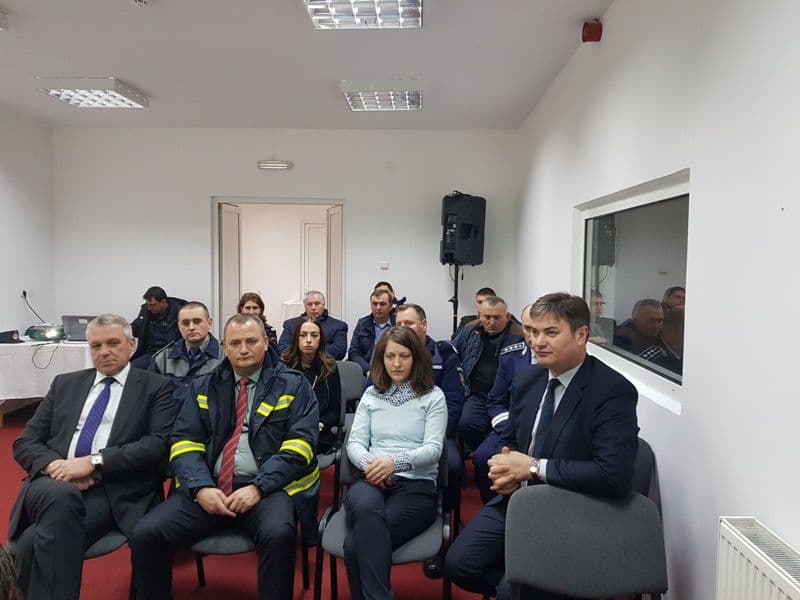 Exerciţiu pentru gestionarea unor situaţii de urgenţă, la Bucecea - FOTO