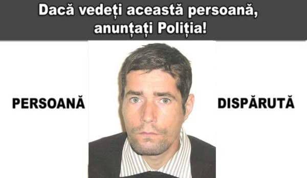 Persoană dispărută: Poliția caută un bărbat care a plecat și nu a mai revenit la domiciliu
