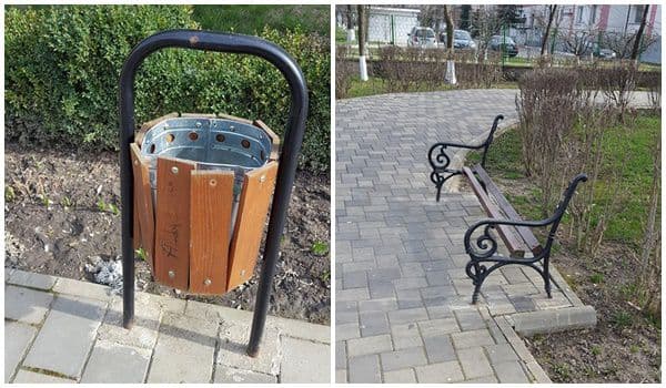 Primim la redacţie – Parcă sunt sălbatici! Ce au putut face câțiva vandali în Parcul Cholet din Dorohoi - FOTO