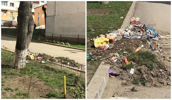 Primim la redacție – „Mulțumim administrației locale pentru gunoiul depozitat zi de zi la colțul blocului” - FOTO