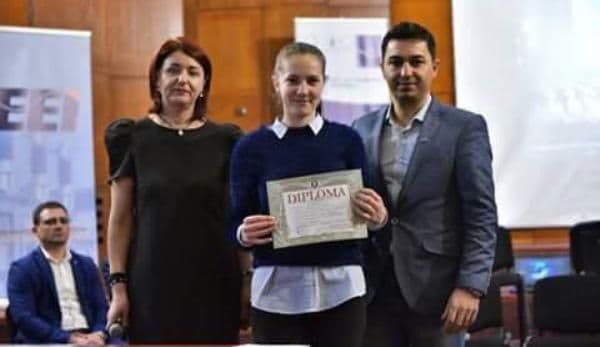 Performanță de excepție obținută de o elevă a Liceului Tehnologic „Al. Vlahuţă” Şendriceni