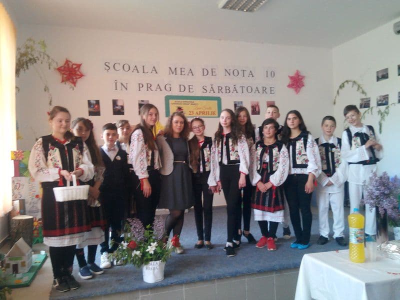 Școala Gimnazială „Gheorghe Coman” din Brăești în prag de sărbătoare - FOTO