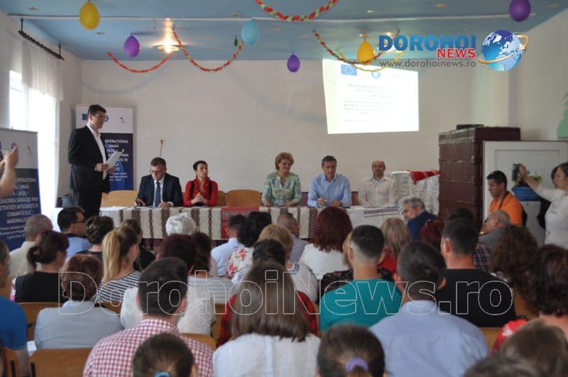 Lansare de proiect social în valoare de peste 16 milioane de lei în comuna Hilișeu-Horia – VIDEO / FOTO